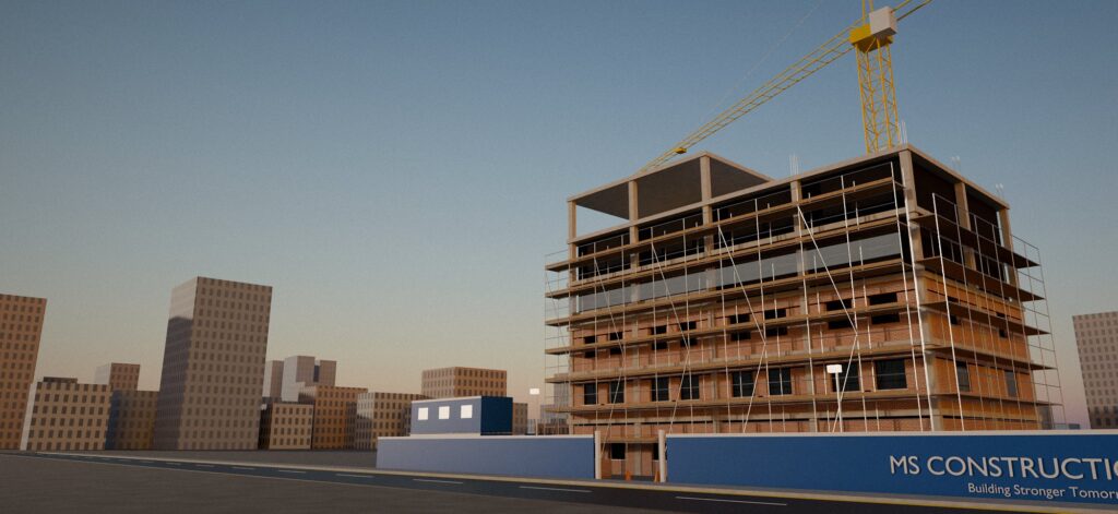 Multi-storey residential build
